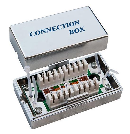 Atlantic Cat6 STP Connection Box - AT-SB32C6 - Network Accessories - alnabaa.com - النبع