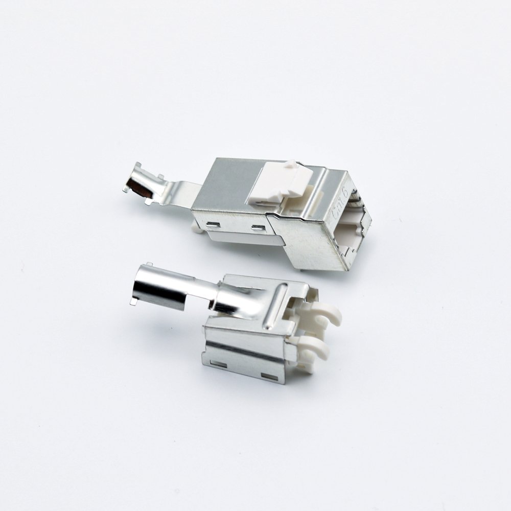 Atlantic Cat6 -STP Keystone Jack - ATKJ-C6S - Network Accessories - alnabaa.com - النبع