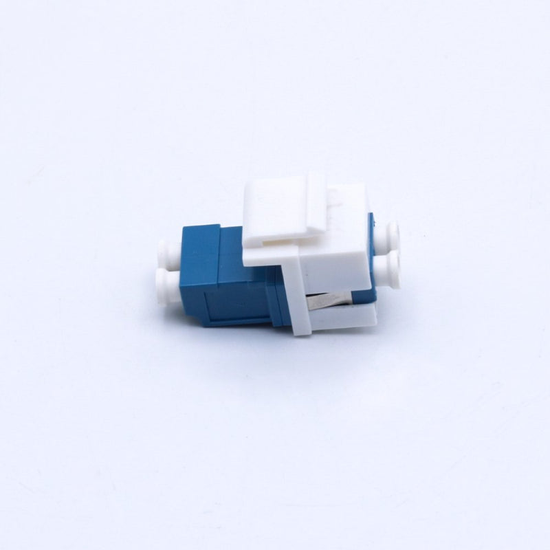 Atlantic Fiber Keystone Coupler LC to LC Singlemode Duplex - ATKJ-LCSMDX - Keystone Jack - alnabaa.com - النبع