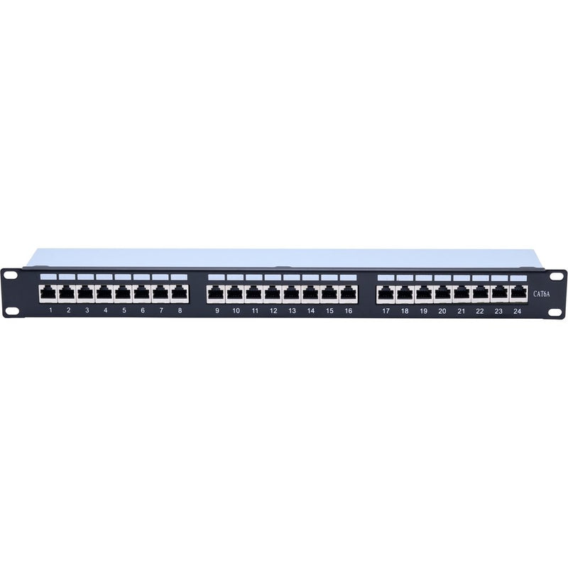 Atlantic Patch Panel Cat6A (24 Port)-STP - ATPP24P-C6AS - Cat - Patch Panel - alnabaa.com - النبع