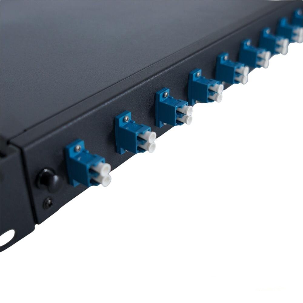 Atlantic Rackmount 24LC - 12Port Patch Panel - ATFODF12LC-SM - Fiber Patch Panel - alnabaa.com - النبع
