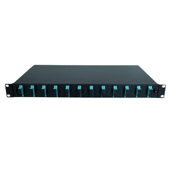 Atlantic Rackmount 24SC - 12Port Patch Panel - ATFODF12SC-MM - Fiber Patch Panel - alnabaa.com - النبع