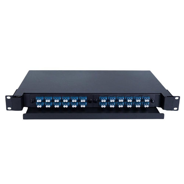 Atlantic Rackmount 48LC - 24Port SingleMode Patch Panel - ATFODF24LC-SM - Fiber Patch Panel - alnabaa.com - النبع