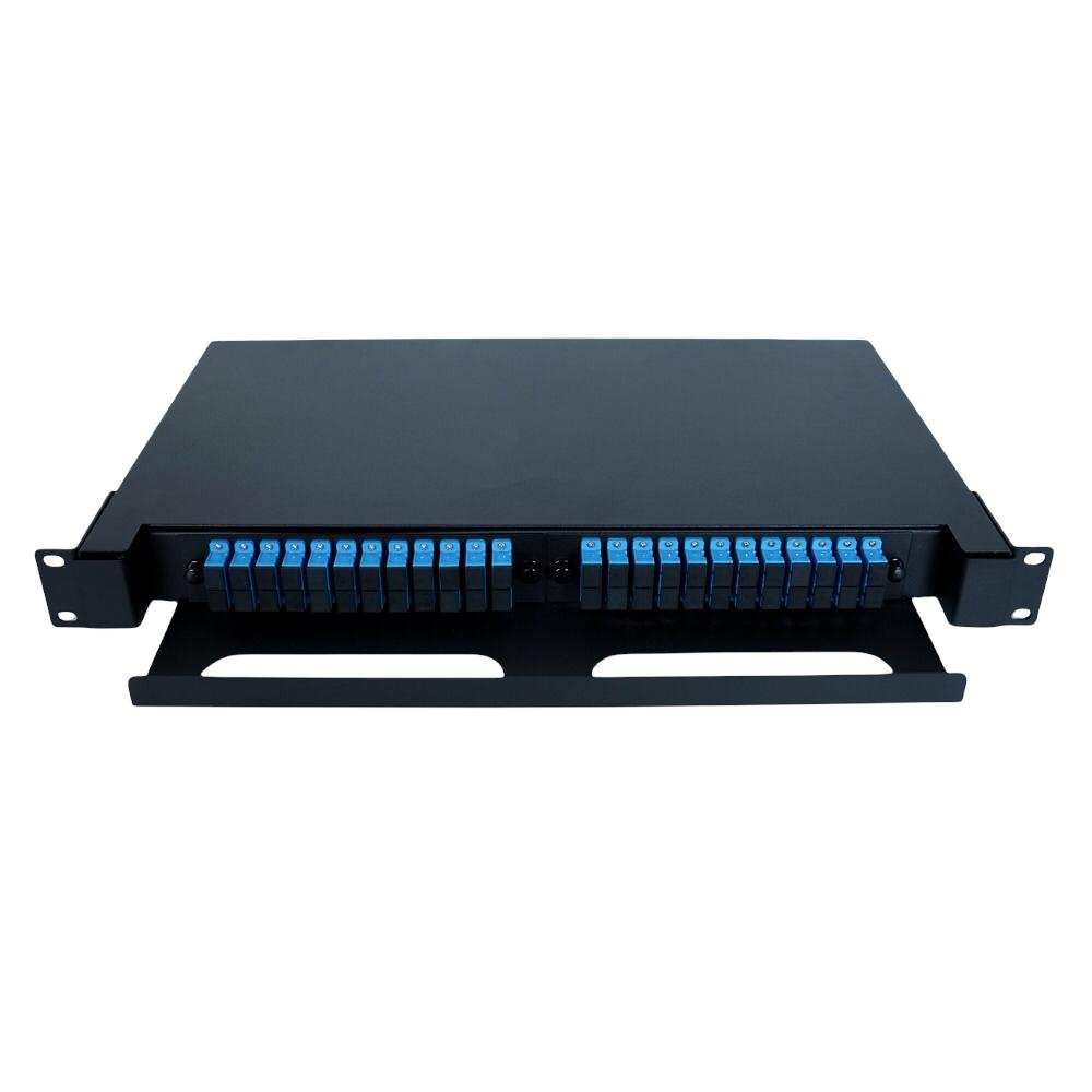 Atlantic Rackmount 48SC - 24Port Patch Panel - ATFODF24SC-SM - Fiber Patch Panel - alnabaa.com - النبع