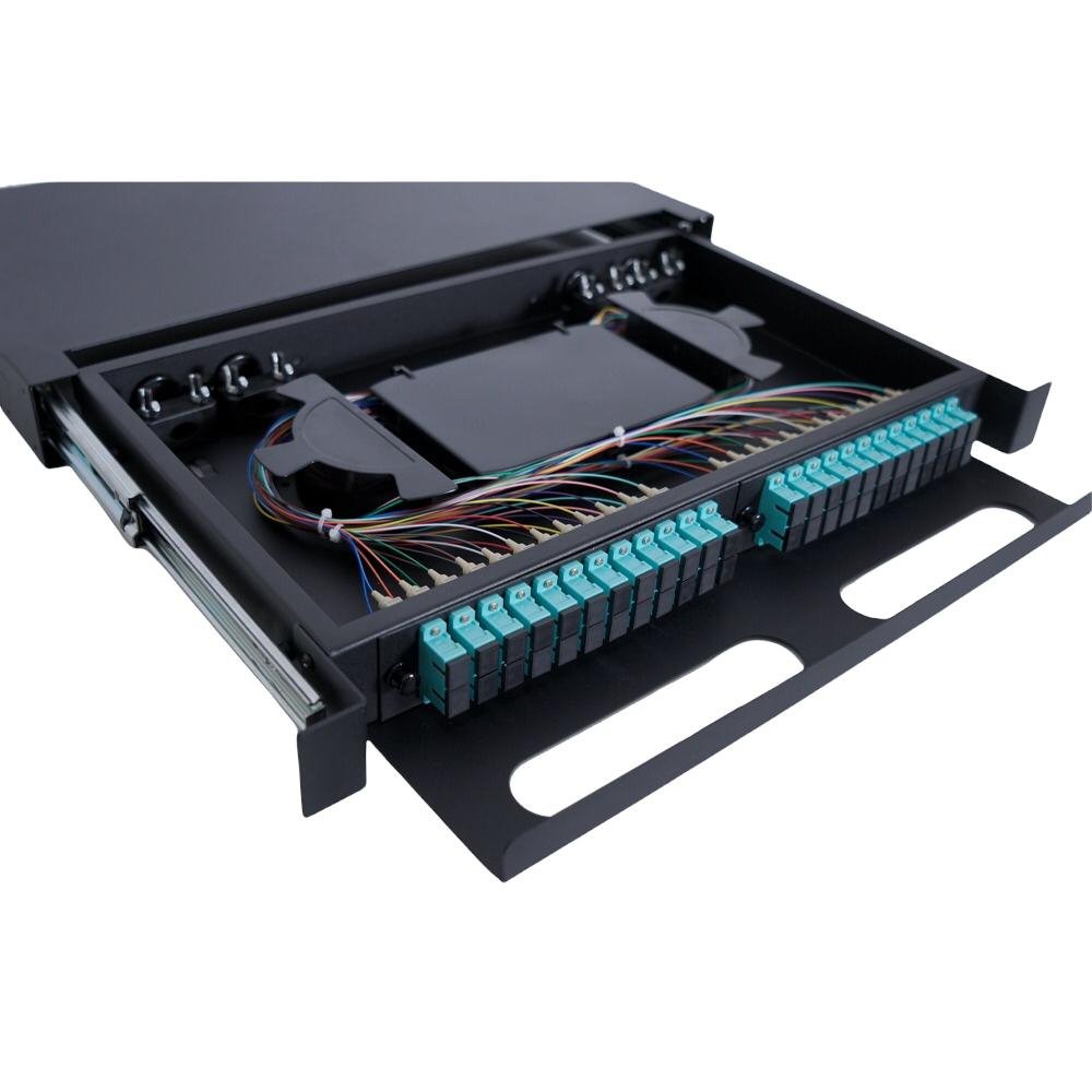 Atlantic Rackmount 48SC - 24Port Patch Panel - ATFODF24SC-MM - Fiber Patch Panel - alnabaa.com - النبع