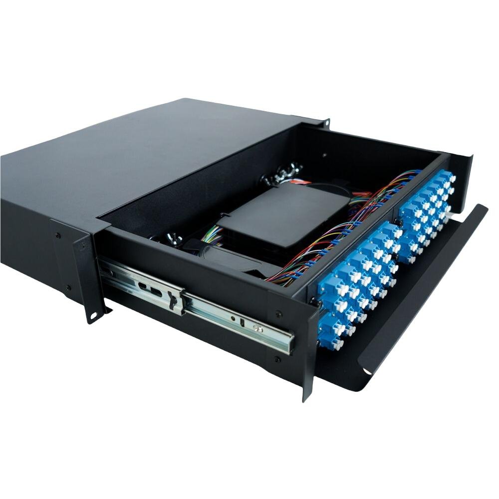 Atlantic Rackmount 96LC - 48Port Patch Panel - ATFODF48LC-SM - Fiber Patch Panel - alnabaa.com - النبع