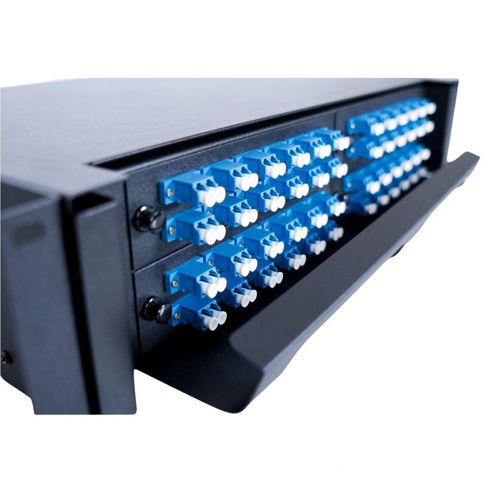 Atlantic Rackmount 96LC - 48Port Patch Panel - ATFODF48LC-SM - Fiber Patch Panel - alnabaa.com - النبع