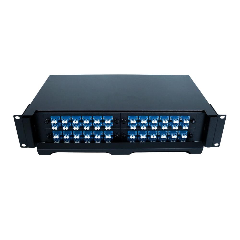 Atlantic Rackmount 96LC - 48Port Patch Panel - ATFODF48LC-SM - Fiber Patch Panel - alnabaa.com - النبع
