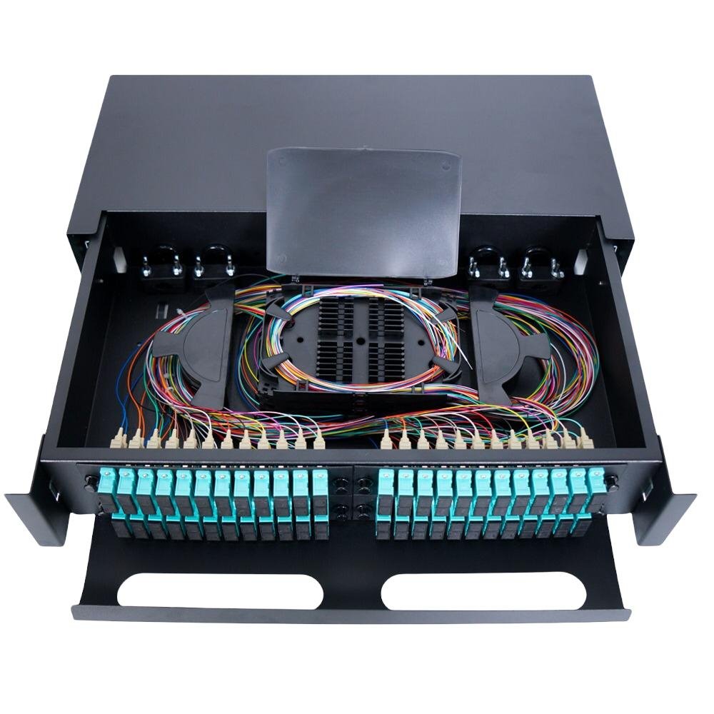 Atlantic Rackmount 96SC - 48Port Patch Panel - ATFODF48SC-MM - Fiber Patch Panel - alnabaa.com - النبع