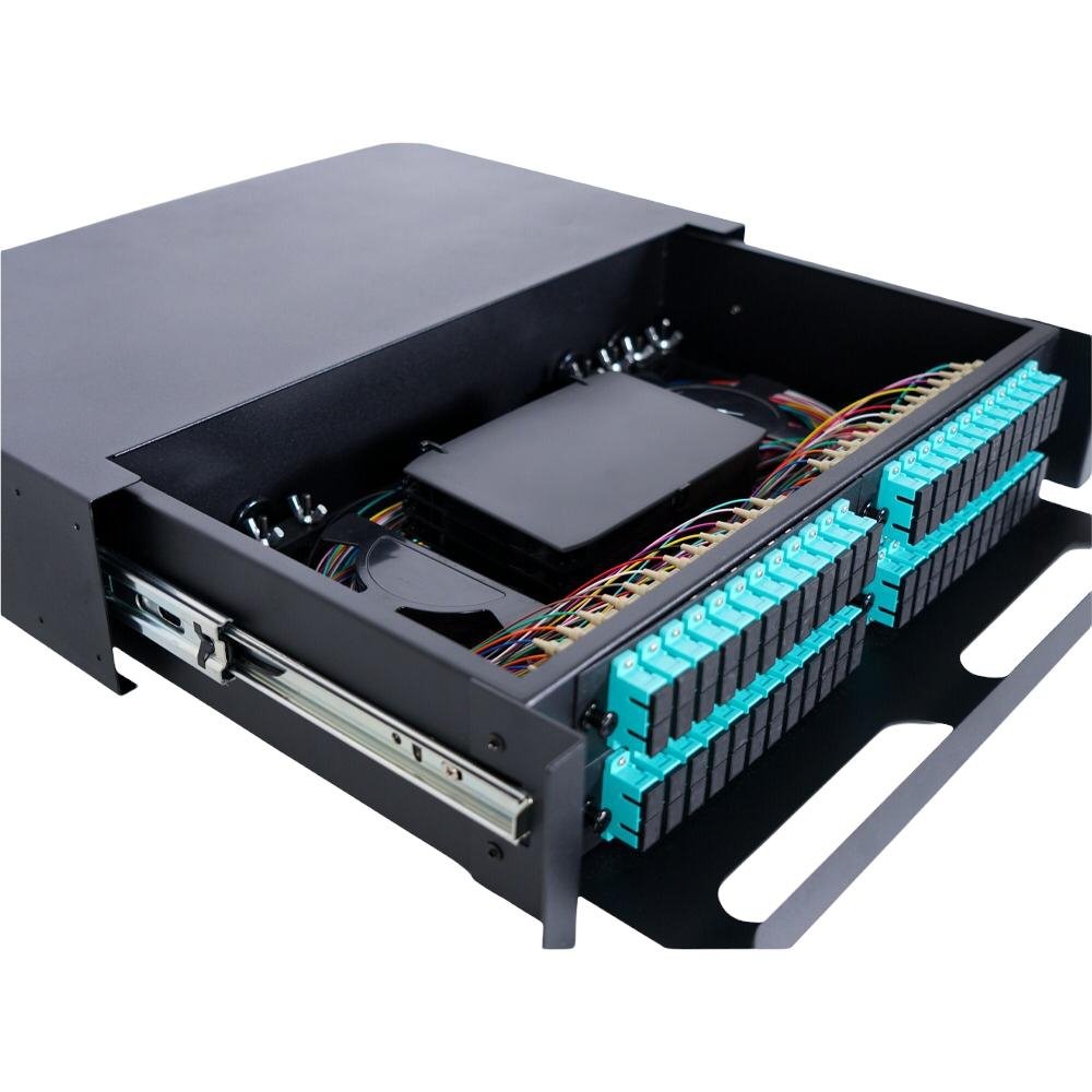 Atlantic Rackmount 96SC - 48Port Patch Panel - ATFODF48SC-MM - Fiber Patch Panel - alnabaa.com - النبع