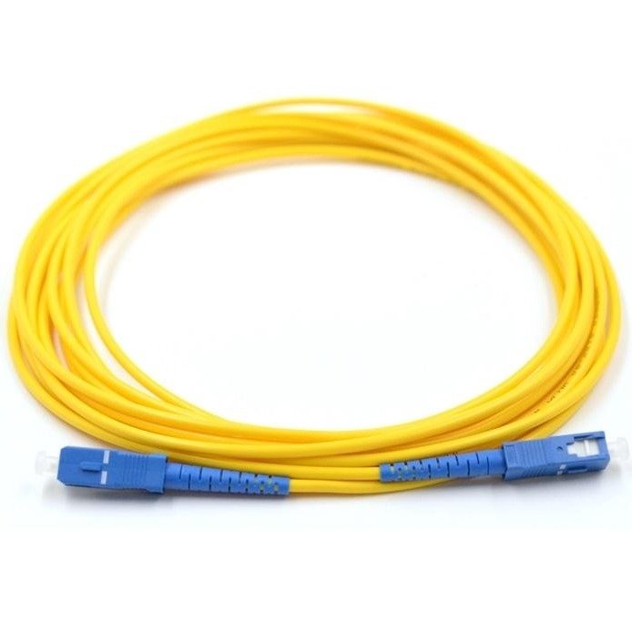 Atlantic SC to SC - Simplex - Singlemode Patch Cable - ATFSCSC-SXSM-1M - Fiber Patch Cable - alnabaa.com - النبع