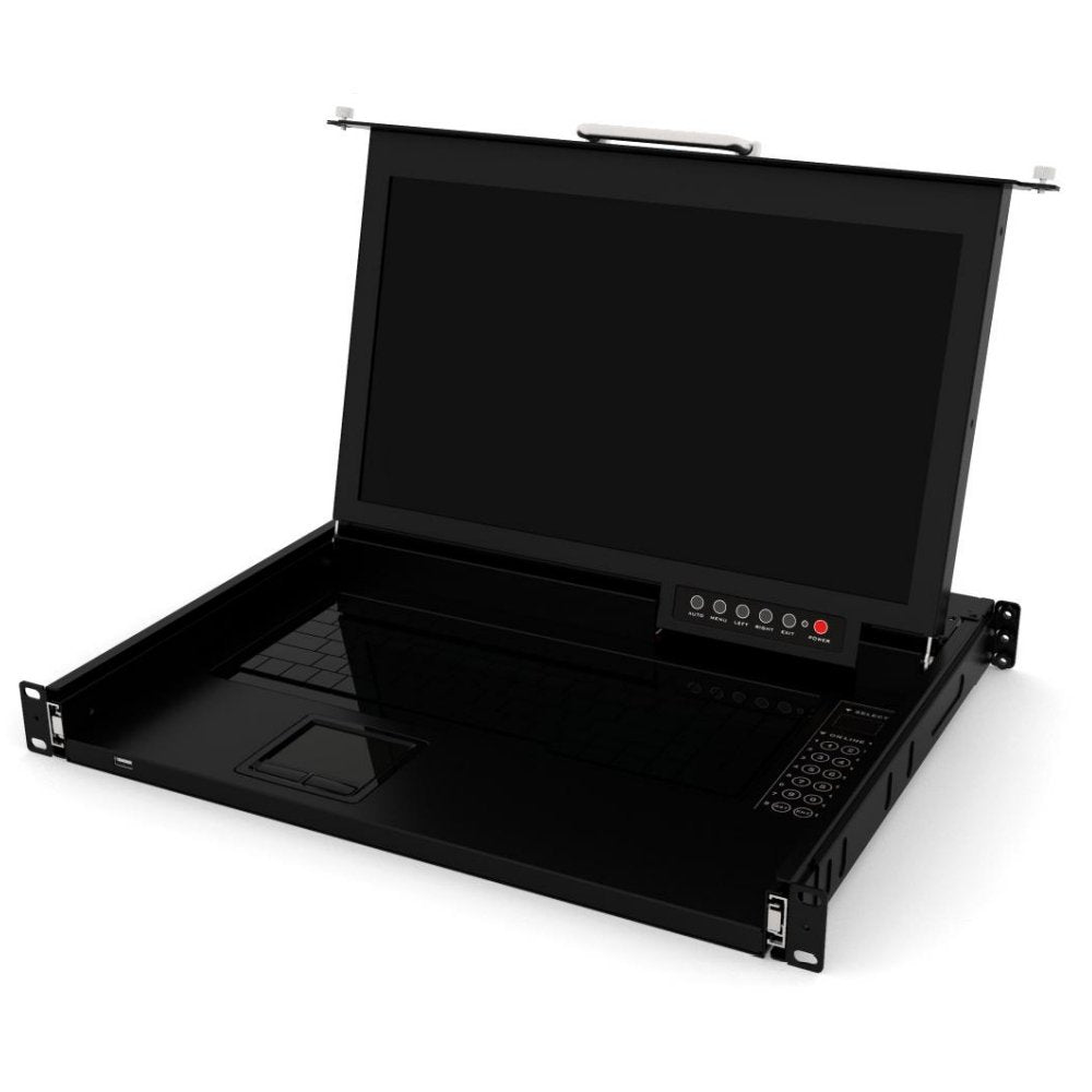 Avetron 17” Full HD LCD KVM Console 8ports - AV-7108MINI - Switches - alnabaa.com - النبع