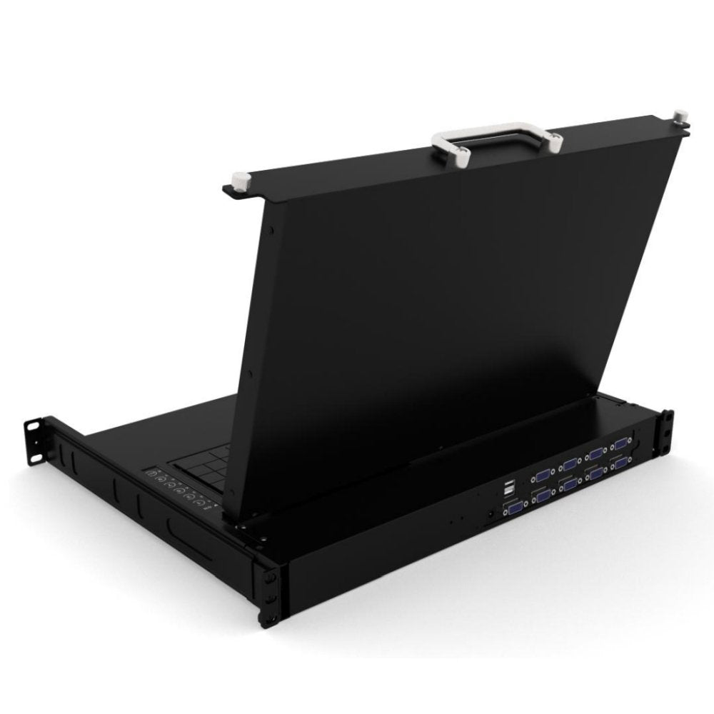 Avetron 17” Full HD LCD KVM Console 8ports - AV-7108MINI - Switches - alnabaa.com - النبع