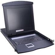 Avetron Dual Rail 17" LCD KVM Switch - AV-7116DR - Switches - alnabaa.com - النبع