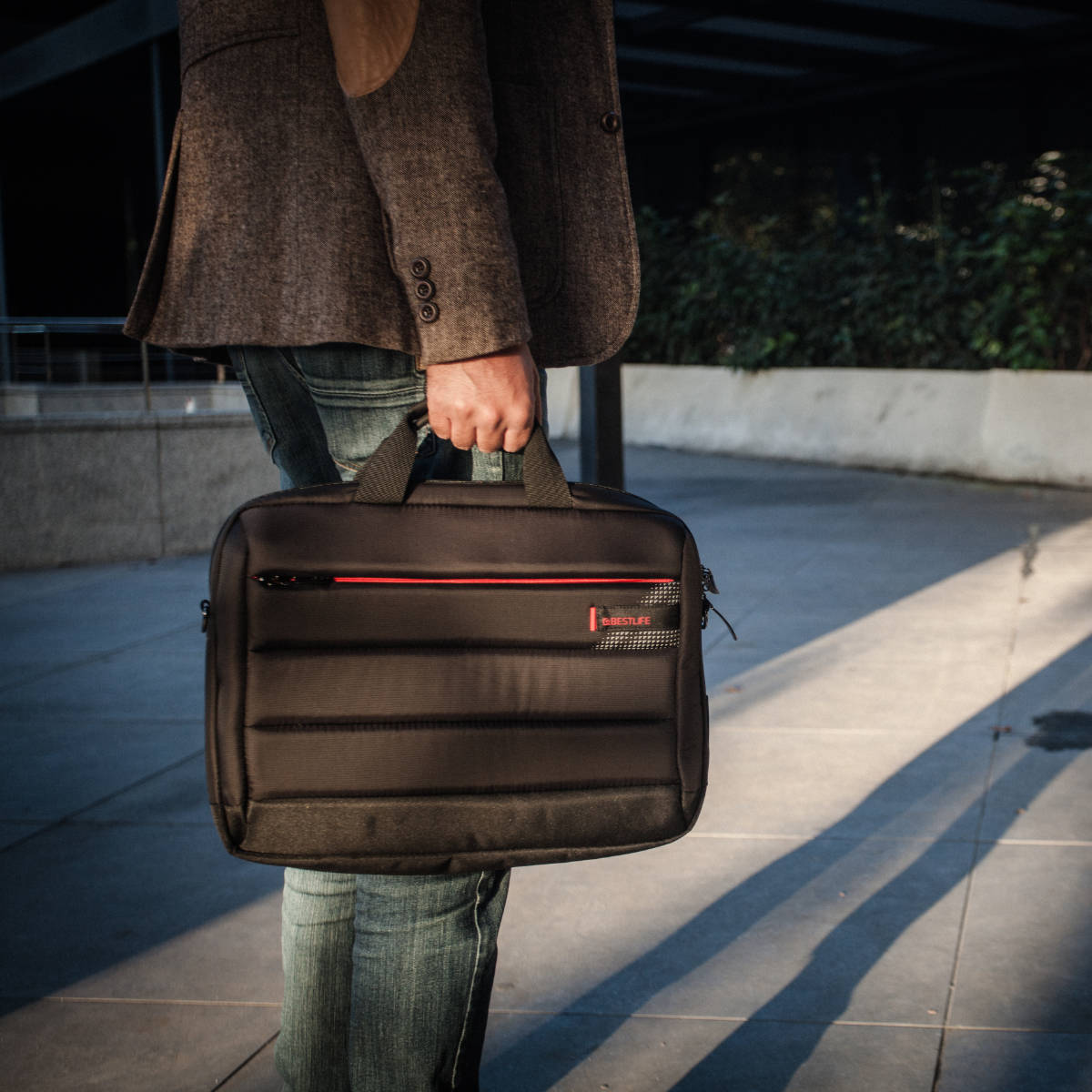 Bestlife 15.6" Laptop Messenger Bag - Black - BBC-3335BK-15.6" - Laptop Cases & Bags - alnabaa.com - النبع