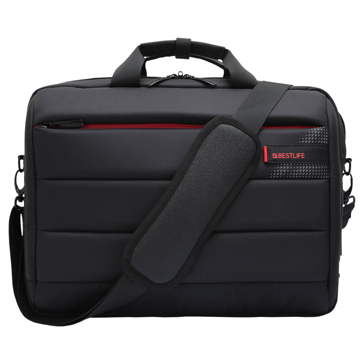 Bestlife 15.6" Laptop Messenger Bag - Black - BBC-3335BK-15.6" - Laptop Cases & Bags - alnabaa.com - النبع