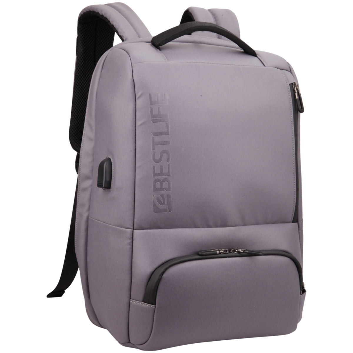 BESTLIFE Neoton Travelsafe Backpack – 15.6″ Laptop, USB Charging, 180° – AL-NABAA BESTLIFE Neoton Travelsafe Backpack – 15.6″ Laptop, USB Charging, 180° – AL-NABAA