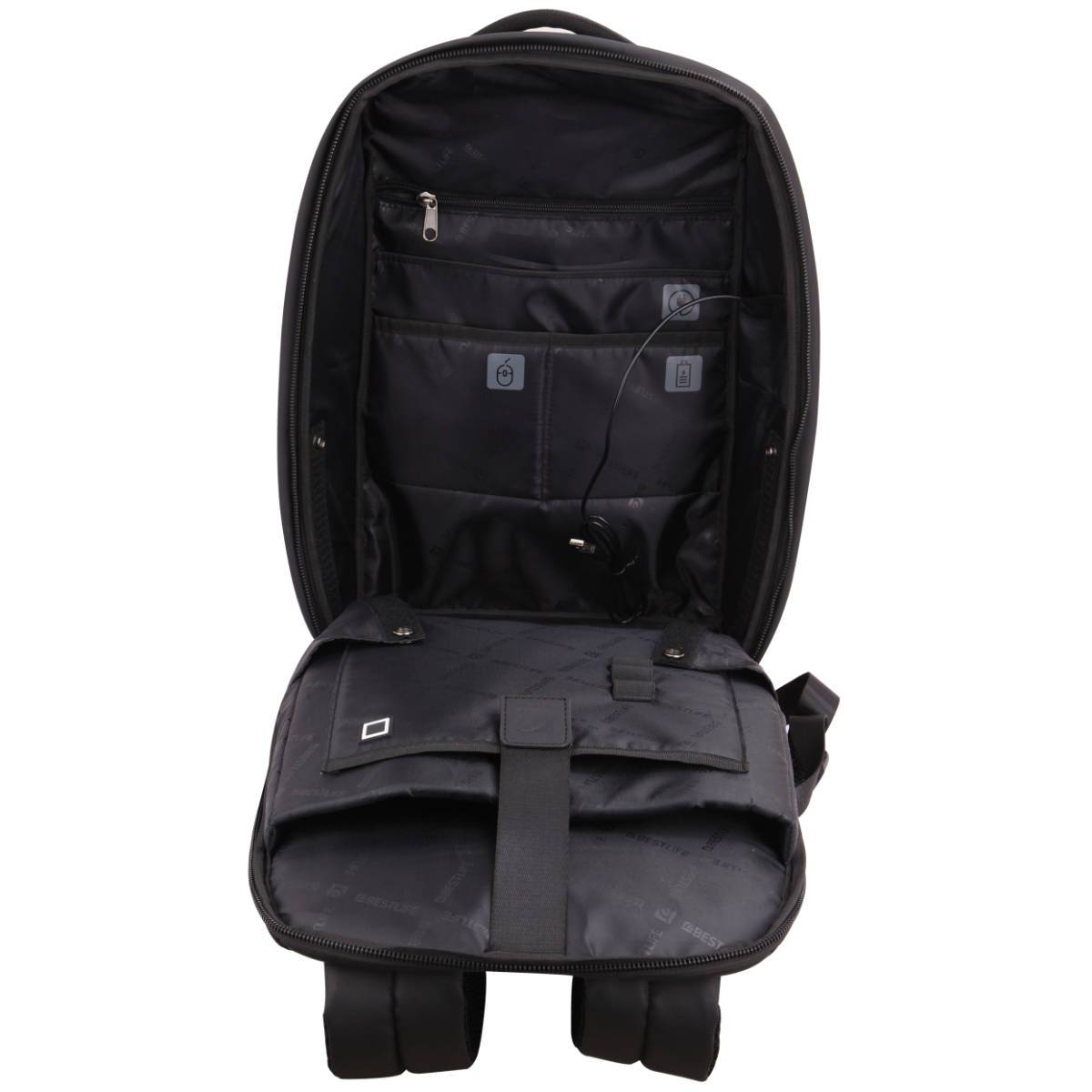 Bestlife 15.6" Neoton Anti-theft Laptop Backpack BB-3401 - BB-3401BK-1-15.6" - Laptop Cases & Bags - alnabaa.com - النبع