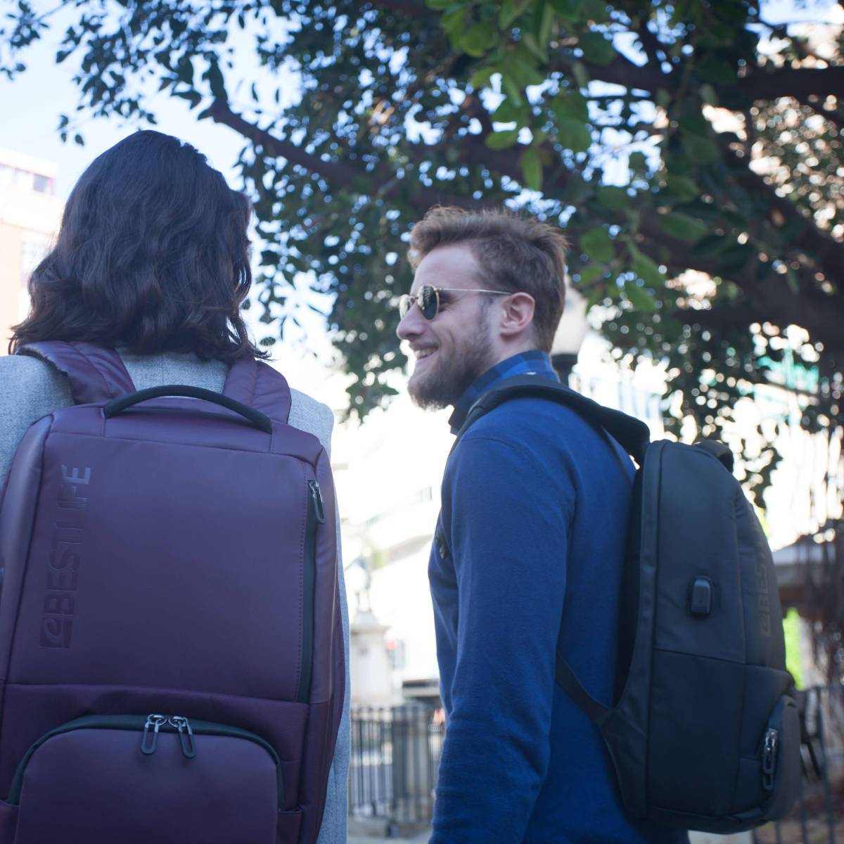 Bestlife 15.6" Neoton Anti-theft Laptop Backpack BB-3401 - BB-3401R-1-15.6" - Laptop Cases & Bags - alnabaa.com - النبع