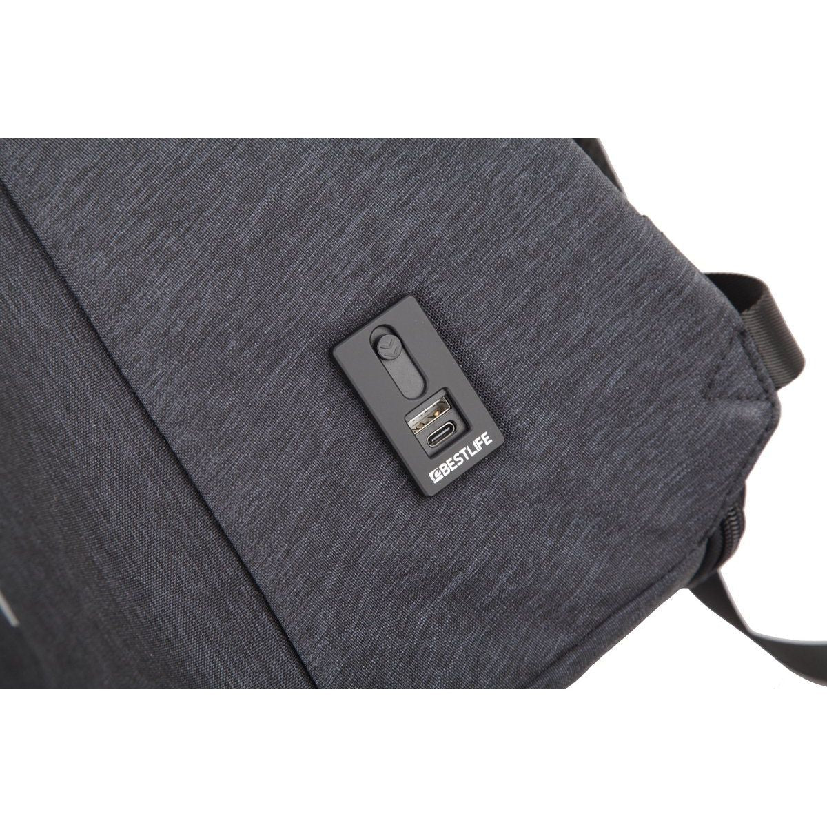 Bestlife 15.6" Travel Safe Orba Laptop Backpack - BB-3458-15.6 - BB-3458-15.6 - Laptop Cases & Bags - alnabaa.com - النبع