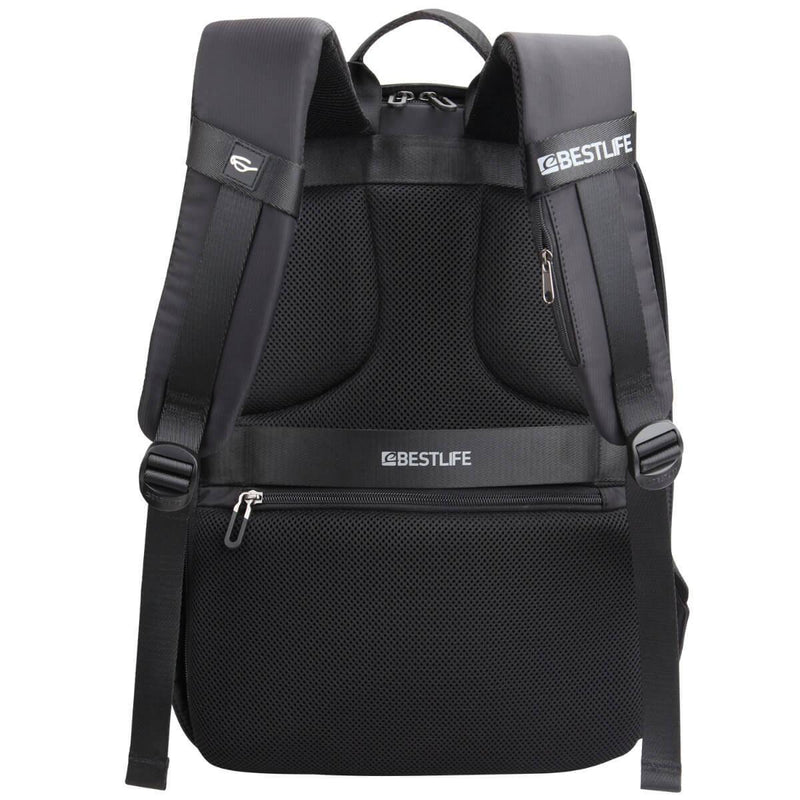 Bestlife 15.6" TravelSafe Anti-theft Laptop Backpack BB-3456-1 - BB-3456R-1-15.6" - Laptop Cases & Bags - alnabaa.com - النبع