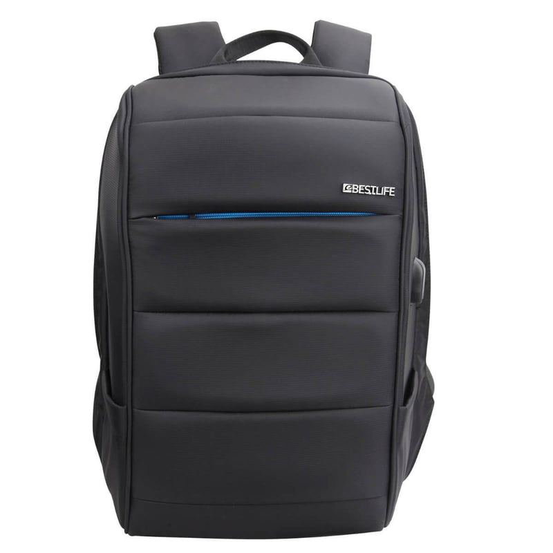 Bestlife 15.6" TravelSafe Anti-theft Laptop Backpack BB-3456-1 - BB-3456BU-1-15.6" - Laptop Cases & Bags - alnabaa.com - النبع