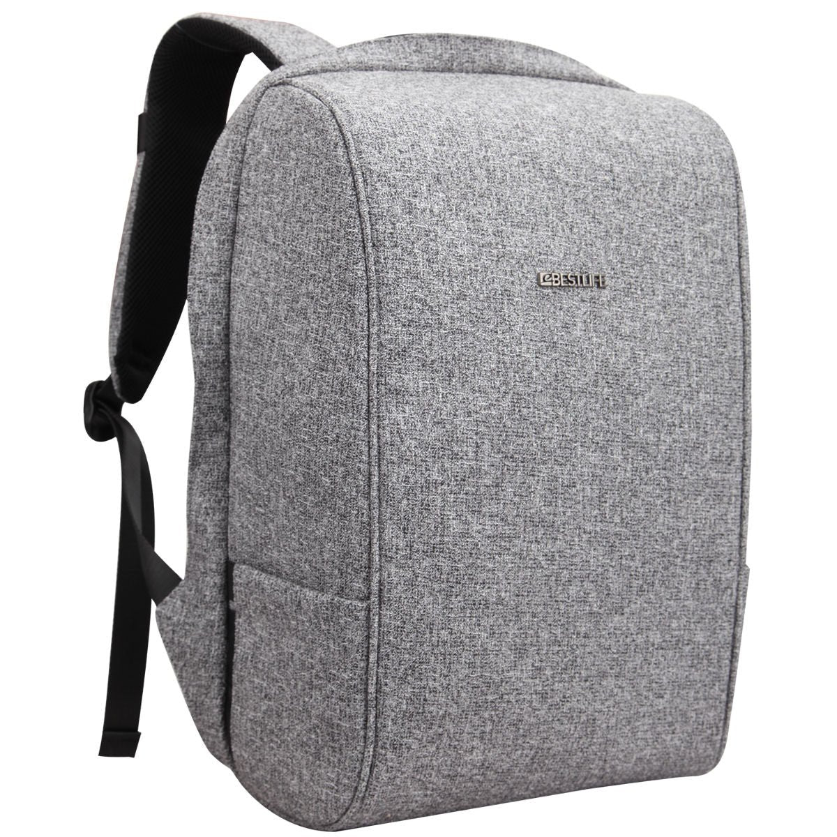 Bestlife 15.6" TravelSafe Anti-theft Laptop Backpack BB-3456 - BB-3456GR-15.6" - Laptop Cases & Bags - alnabaa.com - النبع