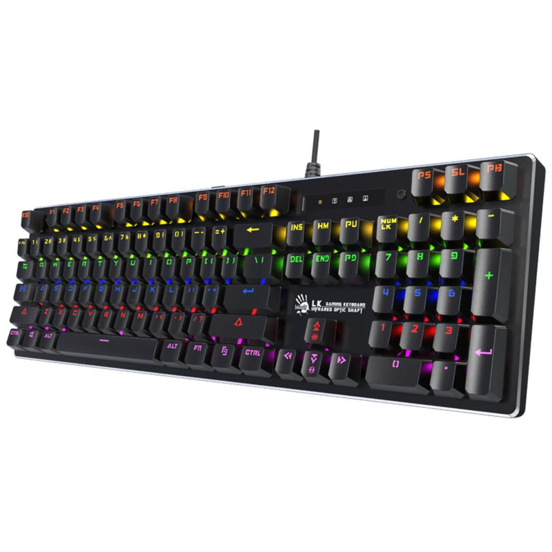 Bloody B760 Full Light Strike Mechanical Gaming Keyboard - Green Switch - Arabic - B760 - Keyboards - alnabaa.com - النبع