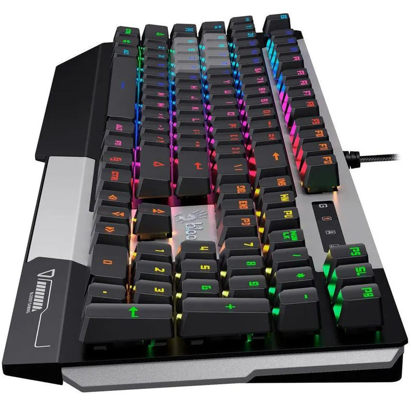 Bloody B865R Lightstrike LK Mechanical Gaming Keyboard - Arabic/English - B865R - Keyboards - alnabaa.com - النبع