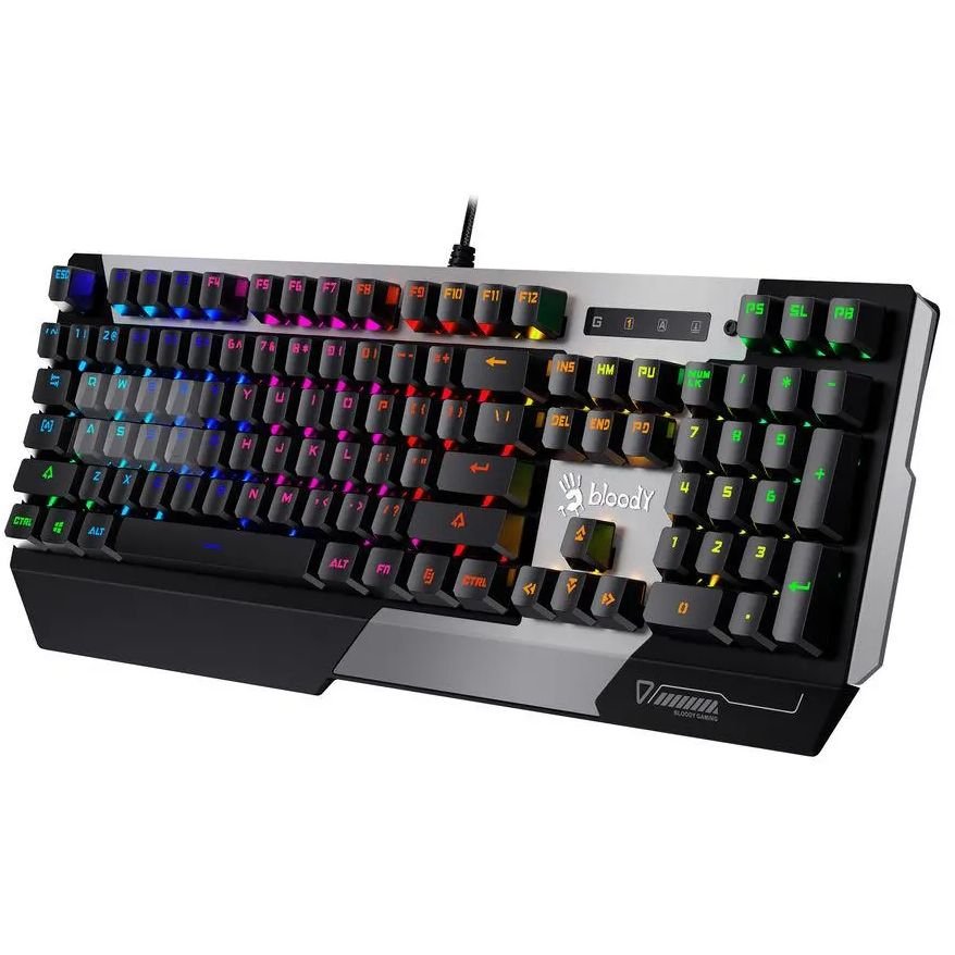 Bloody B865R Lightstrike LK Mechanical Gaming Keyboard - Arabic/English - B865R - Keyboards - alnabaa.com - النبع
