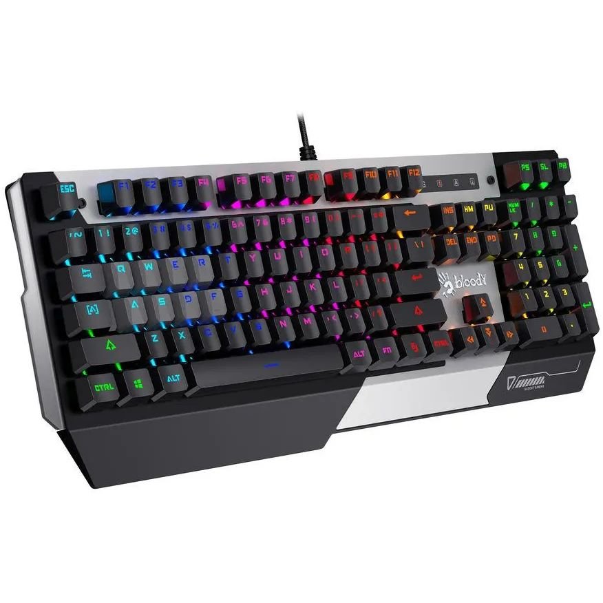 Bloody B865R Lightstrike LK Mechanical Gaming Keyboard - Arabic/English - B865R - Keyboards - alnabaa.com - النبع