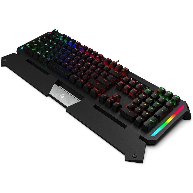 Bloody B875N Light Strike Mechanical Gaming Keyboard - Blue Switch - Arabic - B875N - Keyboards - alnabaa.com - النبع