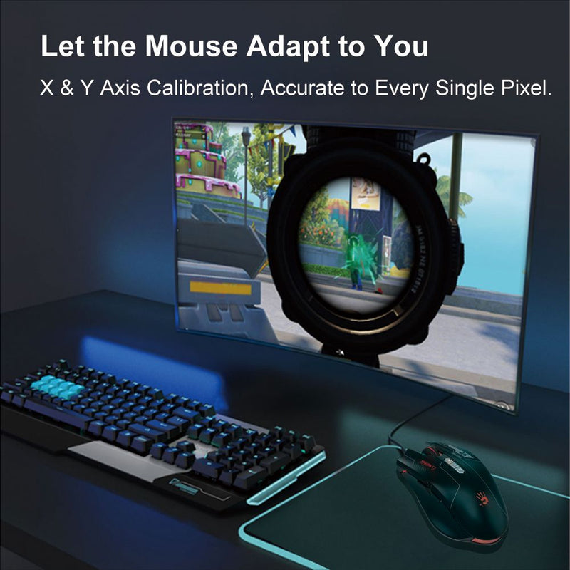 Bloody ES7 RGB Esports USB Gaming Mouse - 6000 CPI - ES7 - Mice - alnabaa.com - النبع