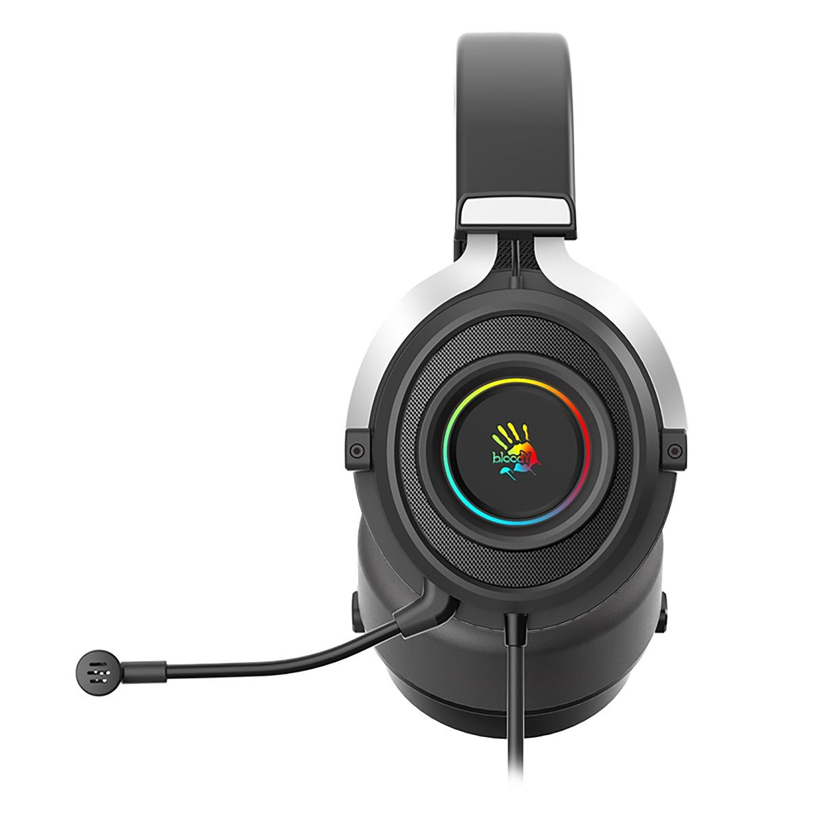 Bloody G535 Virtual 7.1 Surround Gaming Headset - G535 Black - Headphones - alnabaa.com - النبع