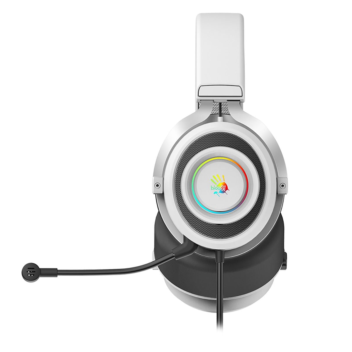 Bloody G535 Virtual 7.1 Surround Gaming Headset - G535 White - Headphones - alnabaa.com - النبع