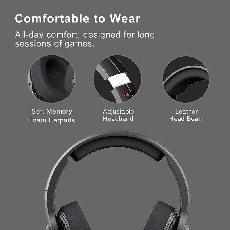 Bloody MR710 Wireless RGB Gaming Headset for Xbox, PS4/5 - MR710 Black - Headphones - alnabaa.com - النبع