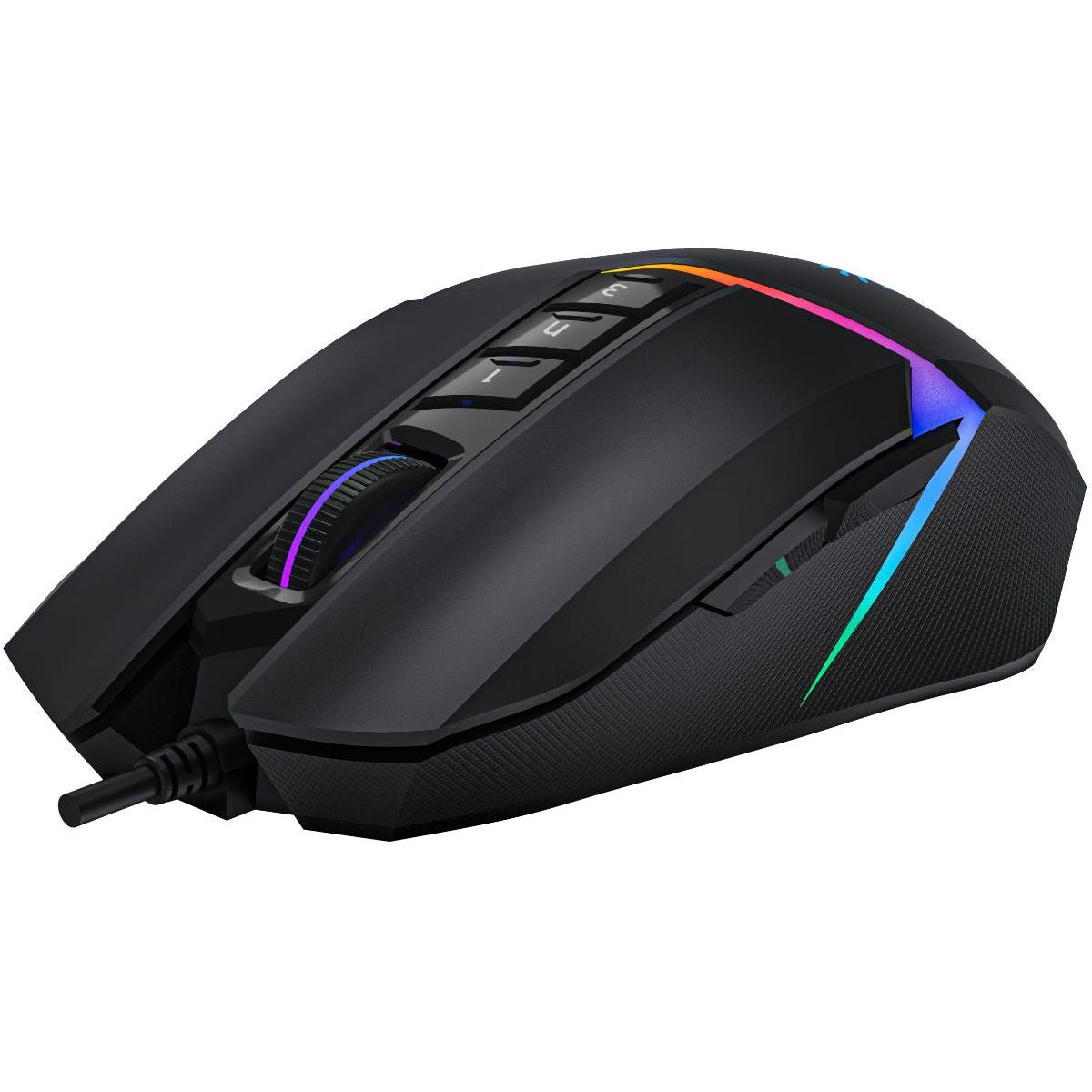 Bloody W60 Max RGB Optical Gaming Mouse - 10000 CPI - W60Max-Black - Mice - alnabaa.com - النبع