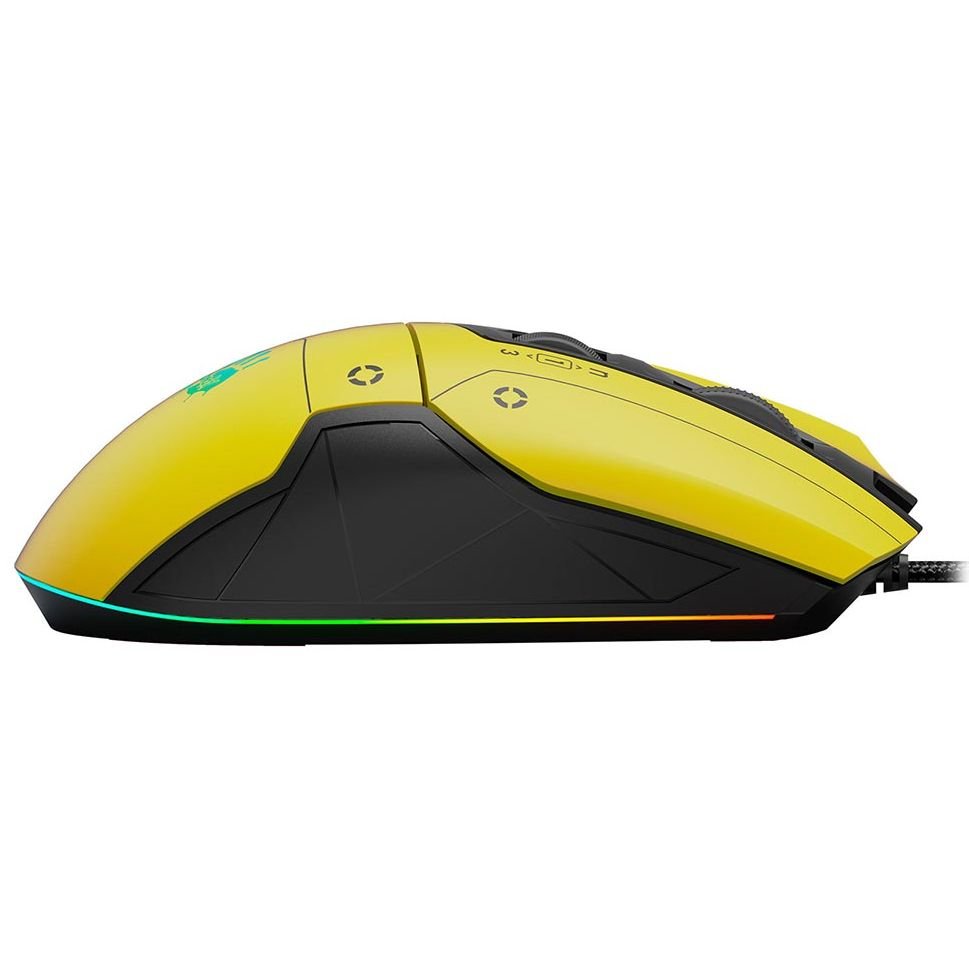 Bloody W70 Max RGB Gaming Mouse - 10000 CPI - W70Max-Yellow - Mice - alnabaa.com - النبع