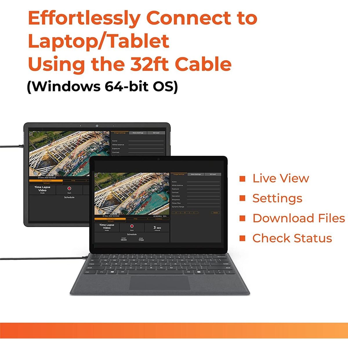 Brinno BCC2000 PLUS Laptop Command & Control 32ft Camera Extender - BCC2000 PLUS - Time Lapse Cameras - alnabaa.com - النبع