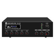 CMX 120W Tabletop Mixer Amp with USB/Bluetooth/FM, 3 Mic, 2 Aux, 70V/100V/4-16 Ohm. - EA-120 - Public address Amplifier - alnabaa.com - النبع