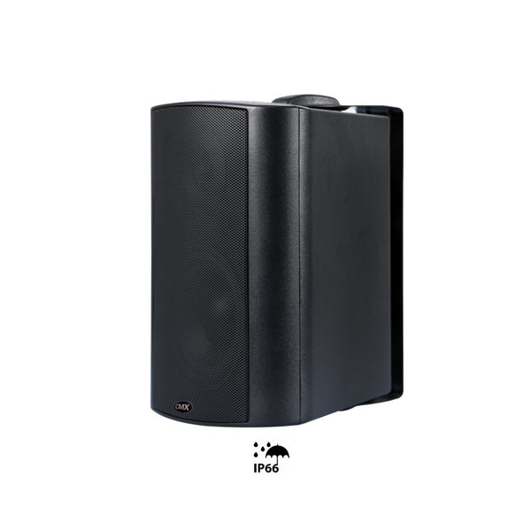 CMX 4" 2-Way Outdoor Wall Mount Speaker, 40-20-10W/ 8 Ohm & 100V, ABS, black, IP66 - WSK-640CSIP - Speakers - alnabaa.com - النبع