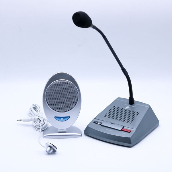 CMX Bank Window Two Way Intercom System NA-200 - NA-200 - Microphones - alnabaa.com - النبع