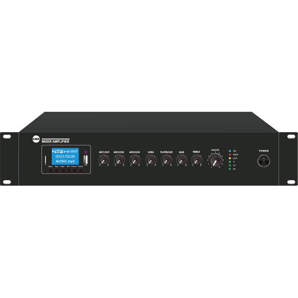 CMX EA-500A Mixer Amplifier with USB/SD & FM & Bluetooth - EA-500A - Public address Amplifier - alnabaa.com - النبع