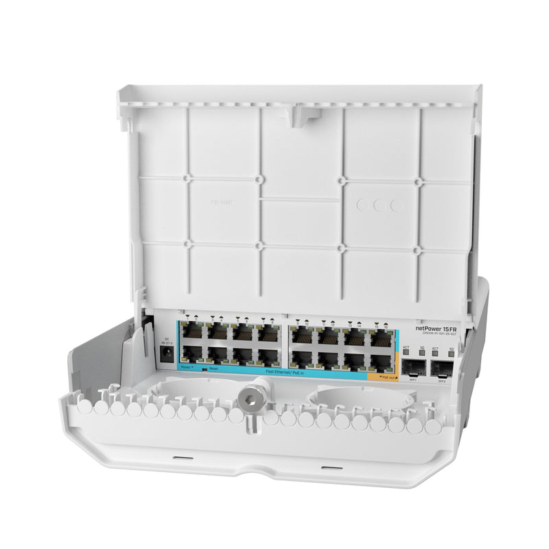 MikroTik Cloud Router Switch netPower 15FR (CRS318-1Fi-15Fr-2S-OUT) - License level 5