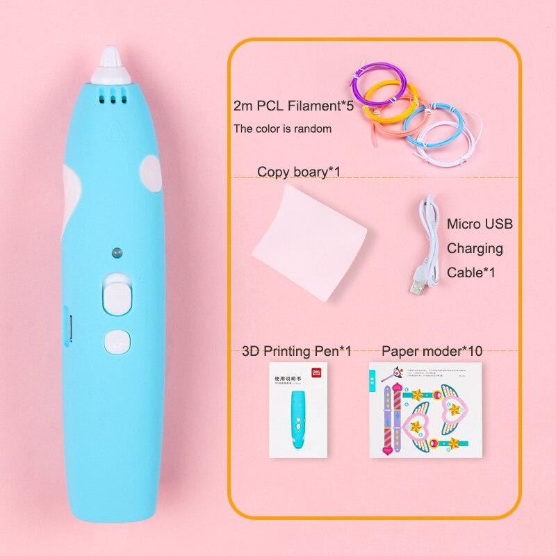 Deli 3D Printing Pen STEAM - STEAM - alnabaa.com - النبع