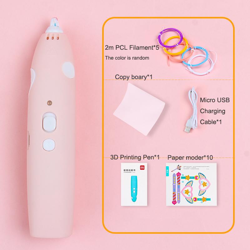 Deli 3D Printing Pen STEAM - STEAM - alnabaa.com - النبع