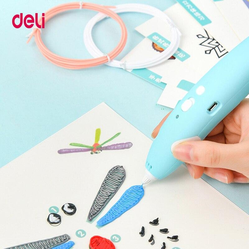 Deli 3D Printing Pen STEAM - STEAM - alnabaa.com - النبع
