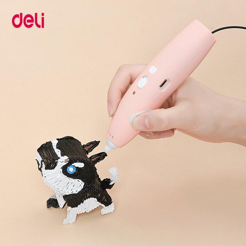 Deli 3D Printing Pen STEAM - STEAM - alnabaa.com - النبع