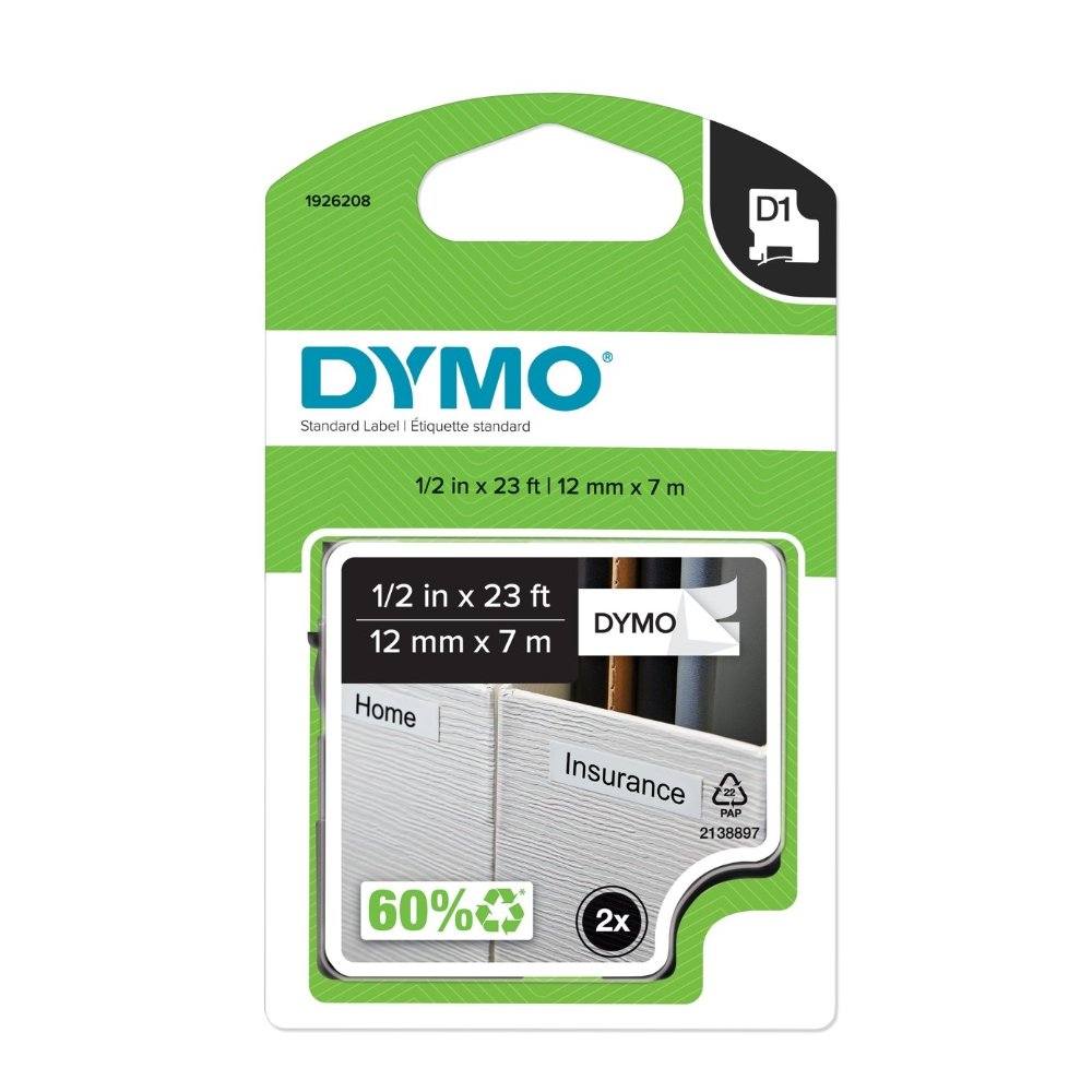 DYMO D1 Standard Labels - 1926208 - Label-Manager - alnabaa.com - النبع