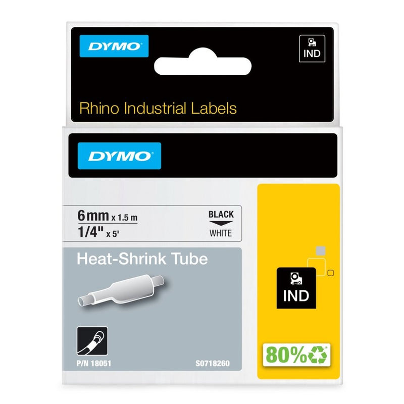 DYMO Industrial Heat-Shrink Labels - 18051 - Label-Manager - alnabaa.com - النبع